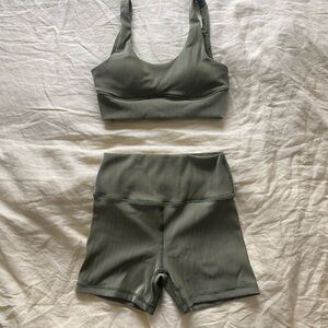 Zulu & Zephyr Green Sports Bra Intimates